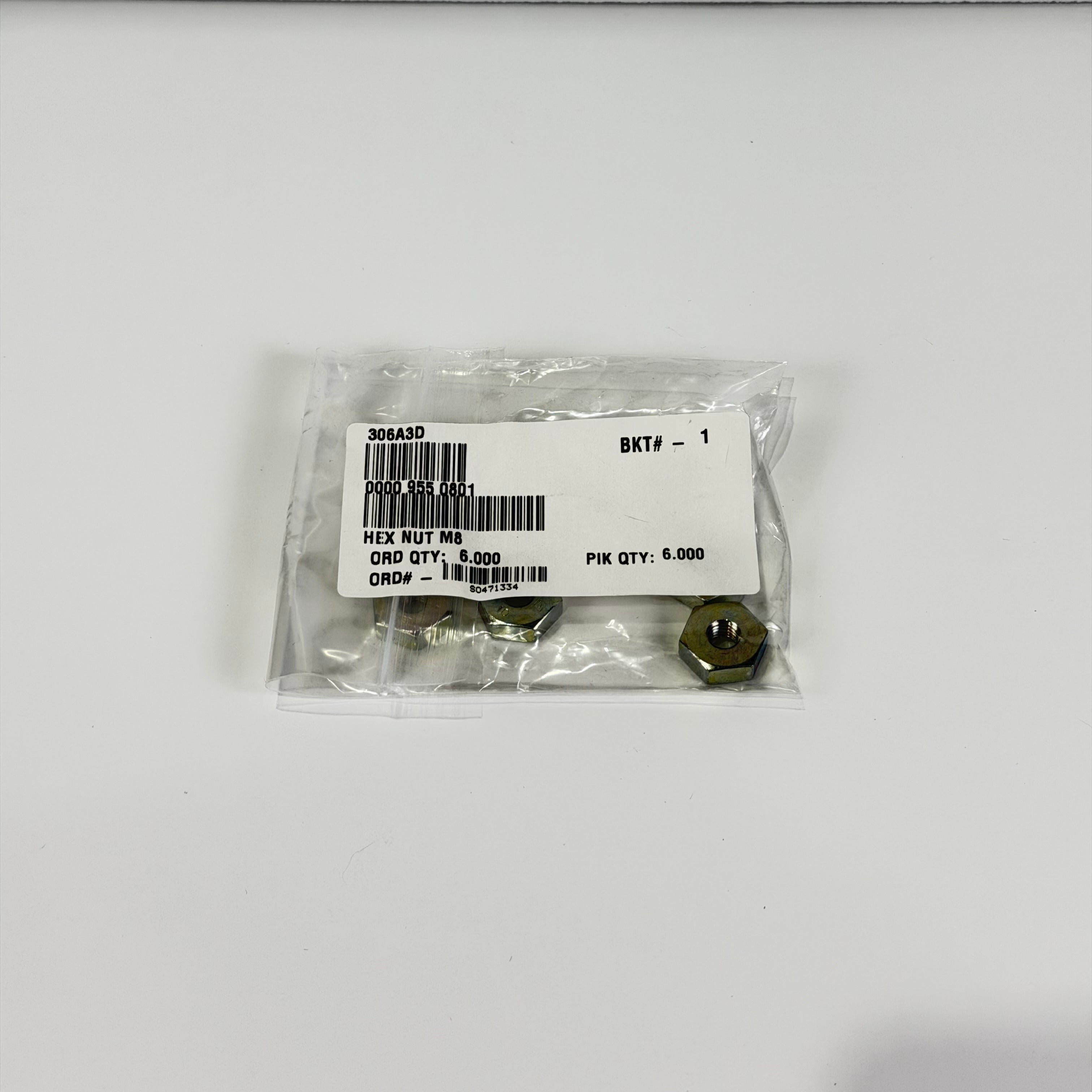 Stihl 0000 955 0801 - HEX NUT M8