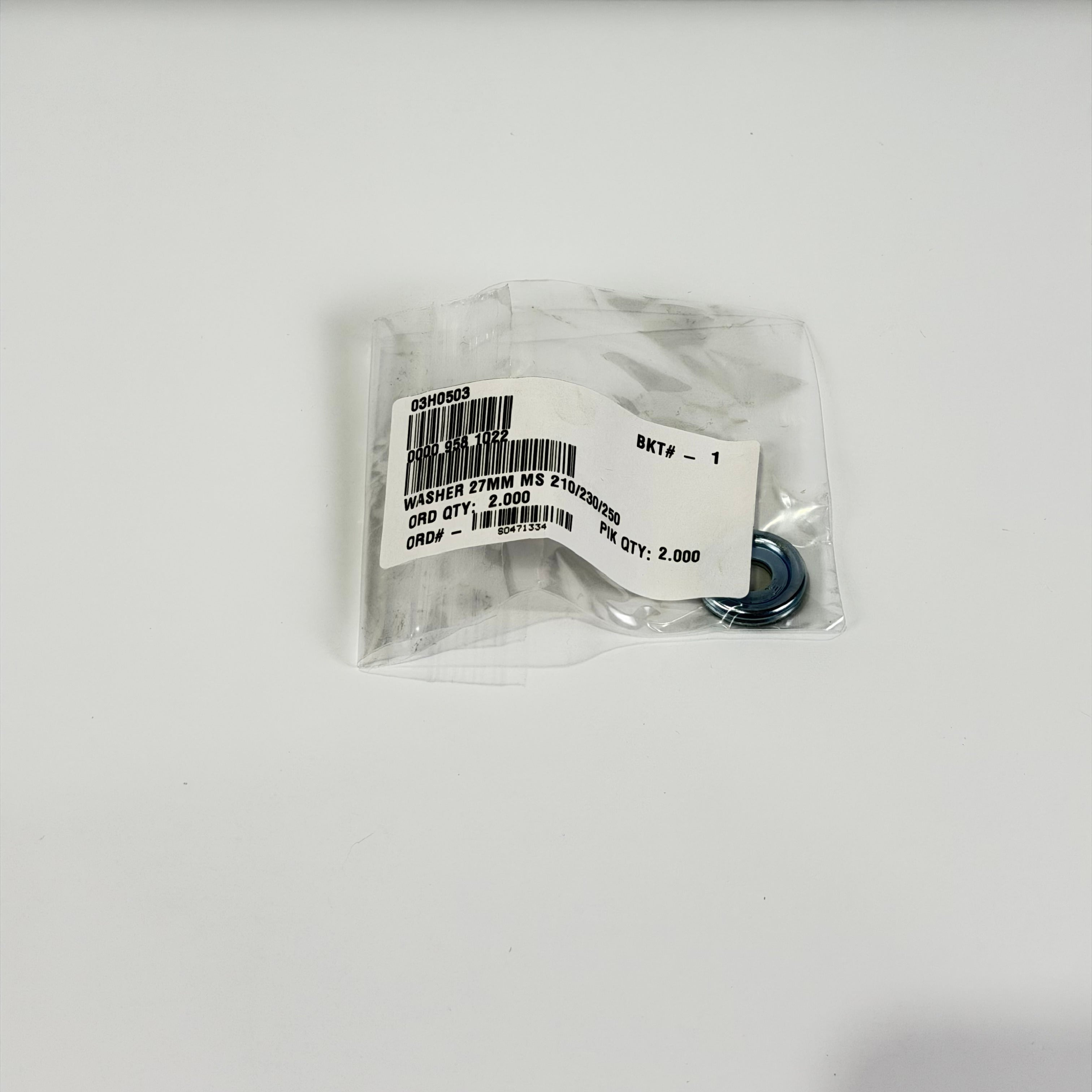Stihl 0000 958 1022 - WASHER 27MM