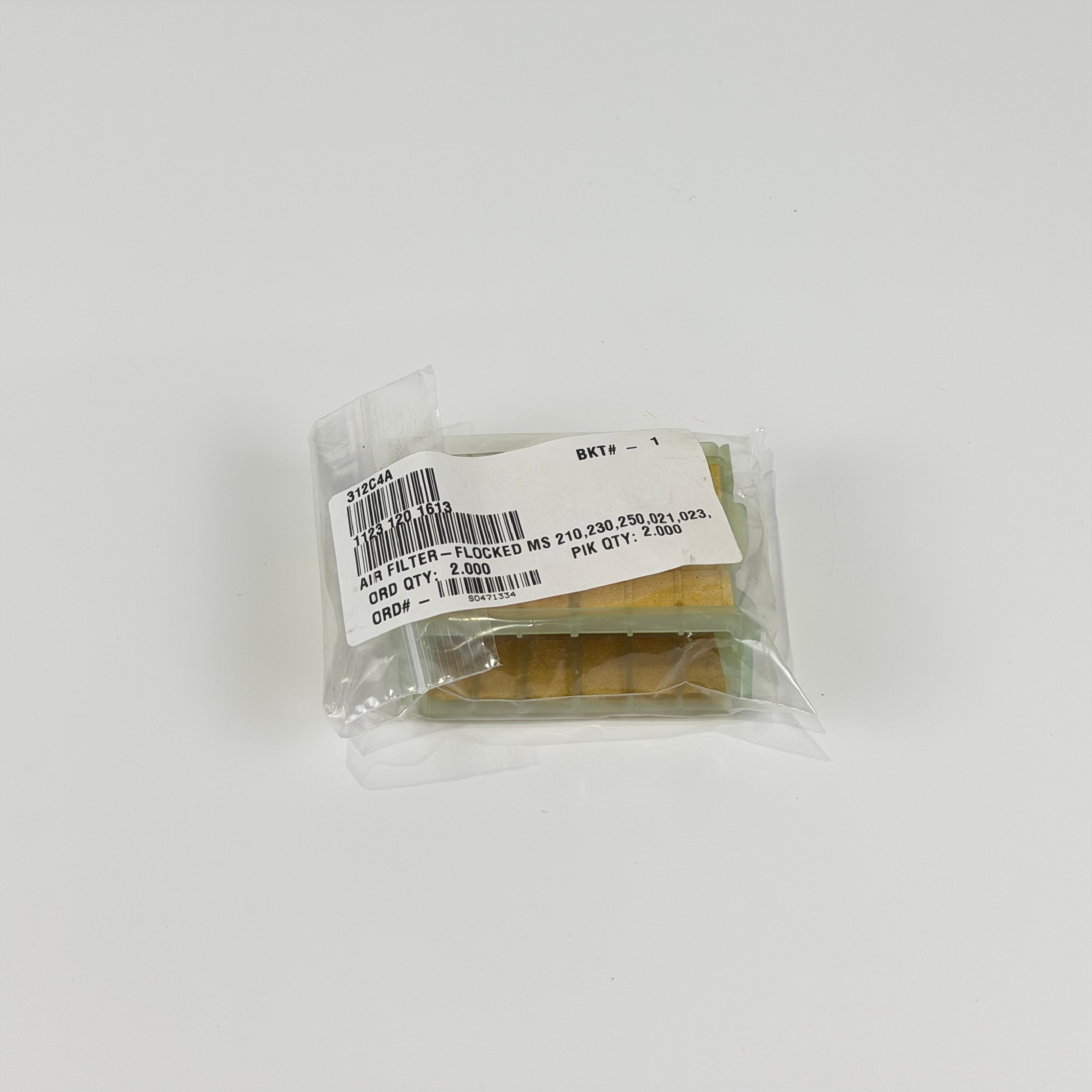 Stihl 1123 120 1613 - AIR FILTER, FLOCKED