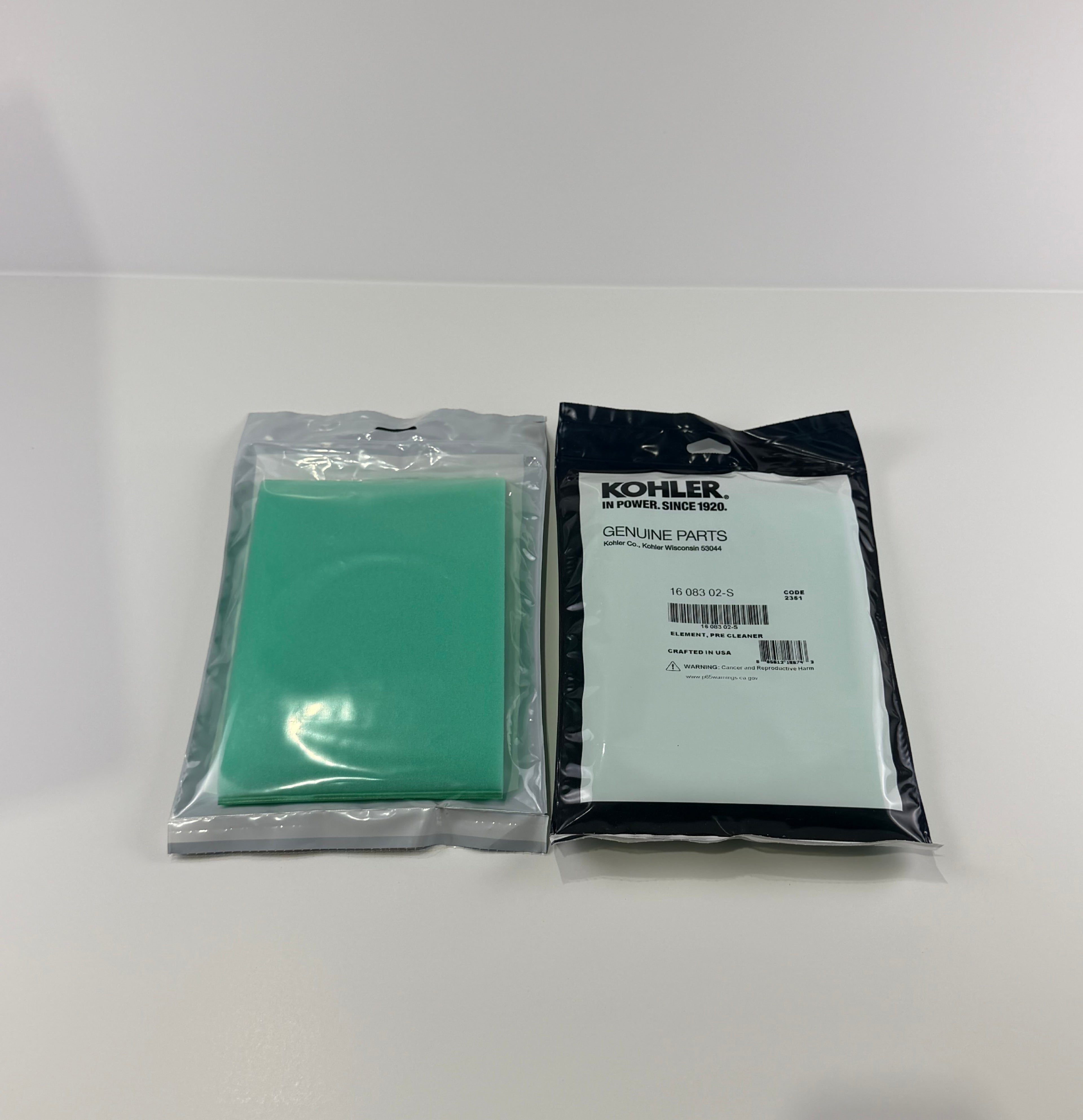 Kohler 16 083 02-S - Element Pre Cleaner