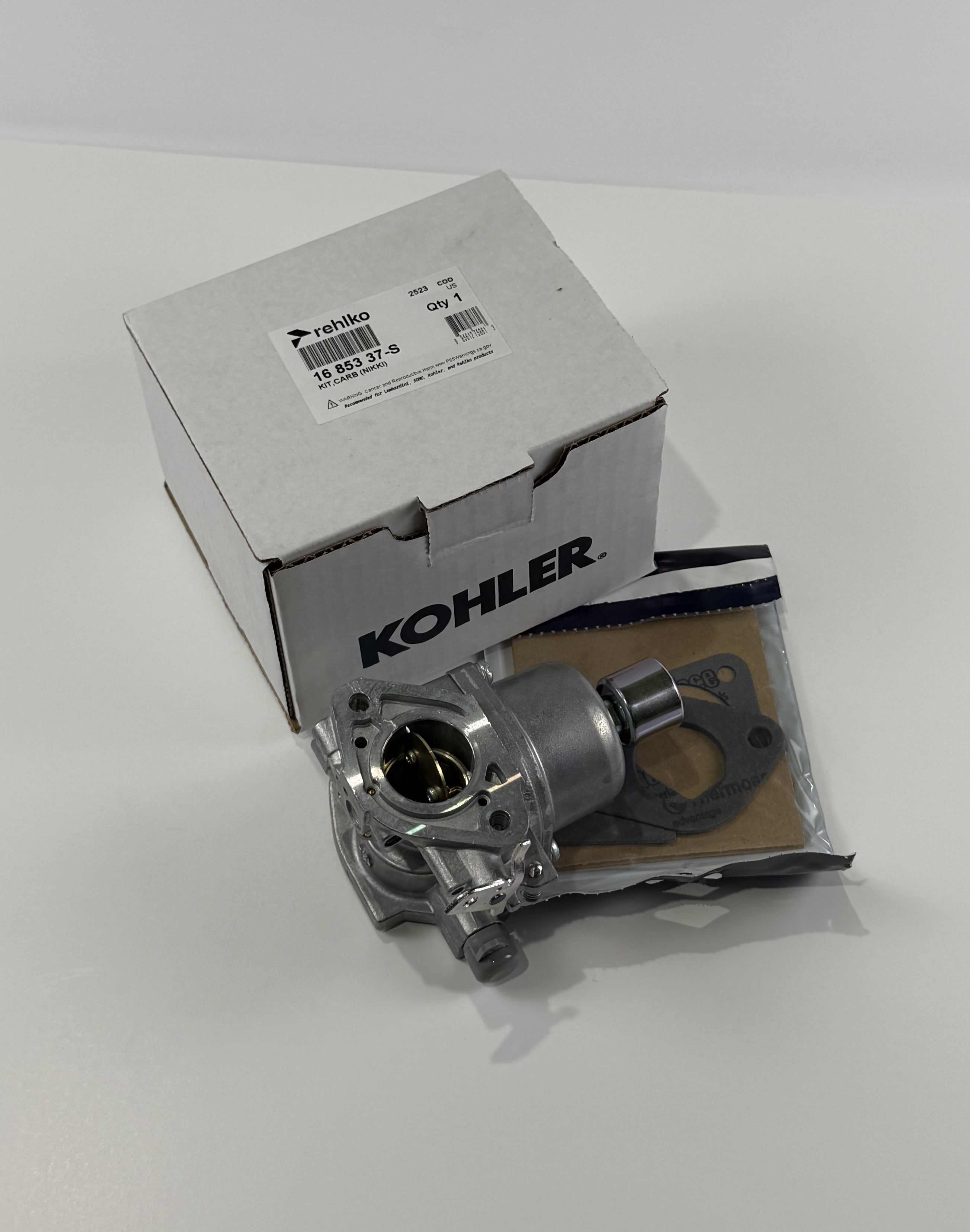 Kohler 16 853 37-S - Kit, Carburetor (Nikki)