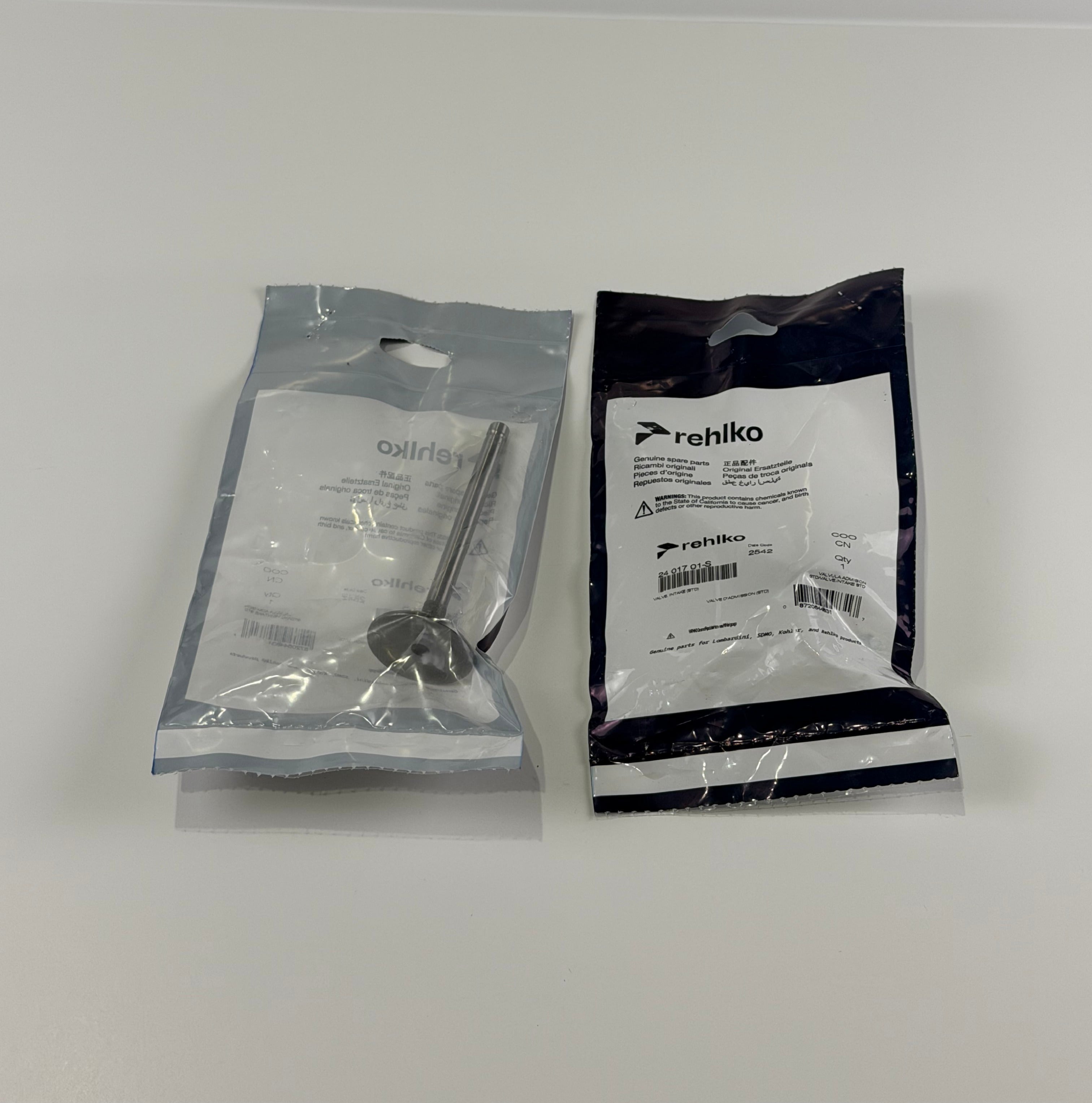 Kohler 24 017 01-S - Valve, Intake