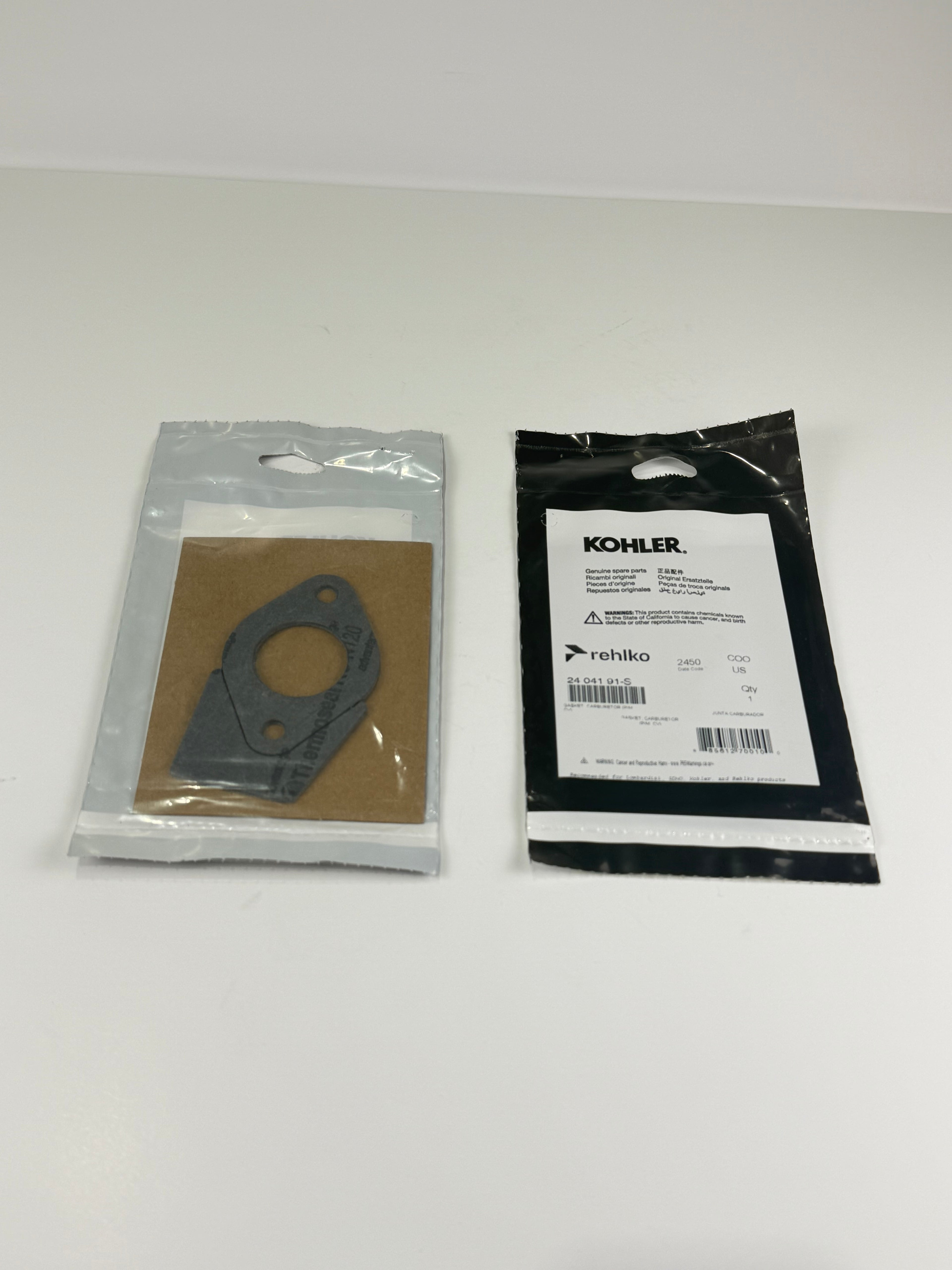 Kohler 24 041 91-S - Gasket, Carburetor