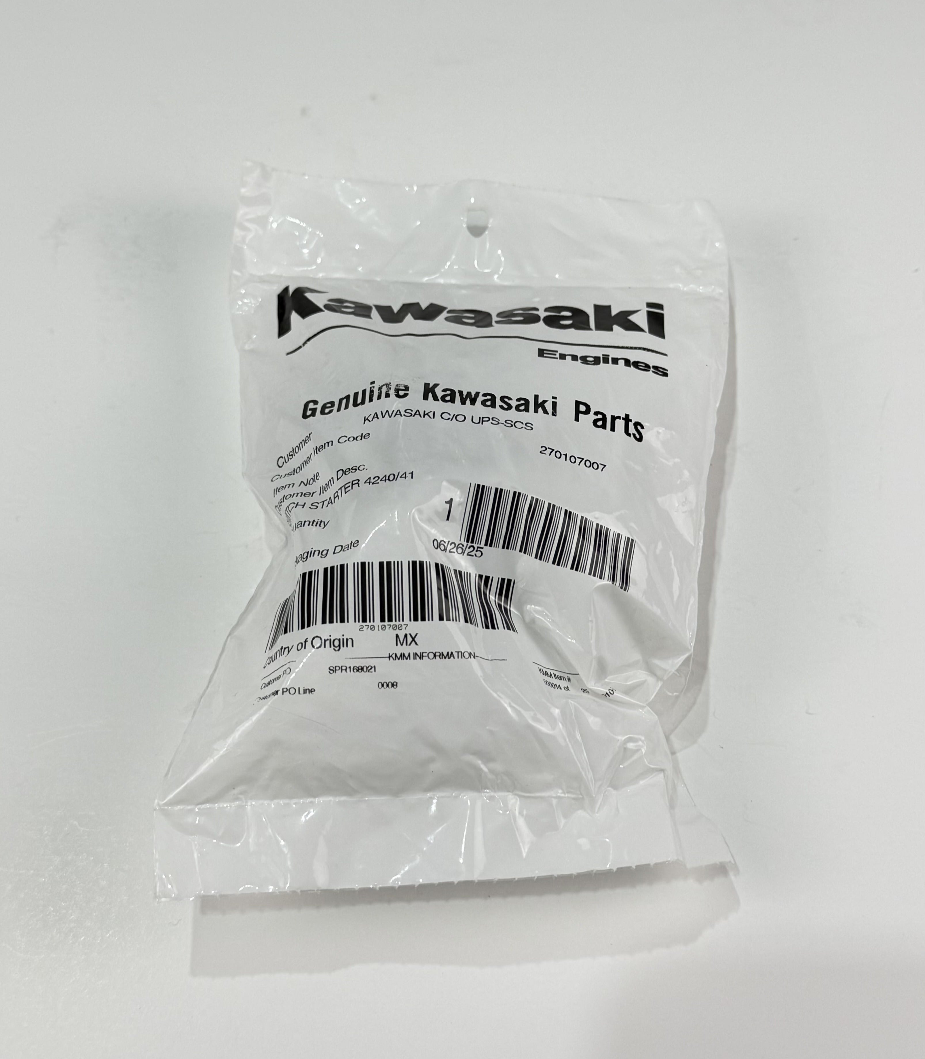Kawasaski 27010-7007 - Starter Solenoid