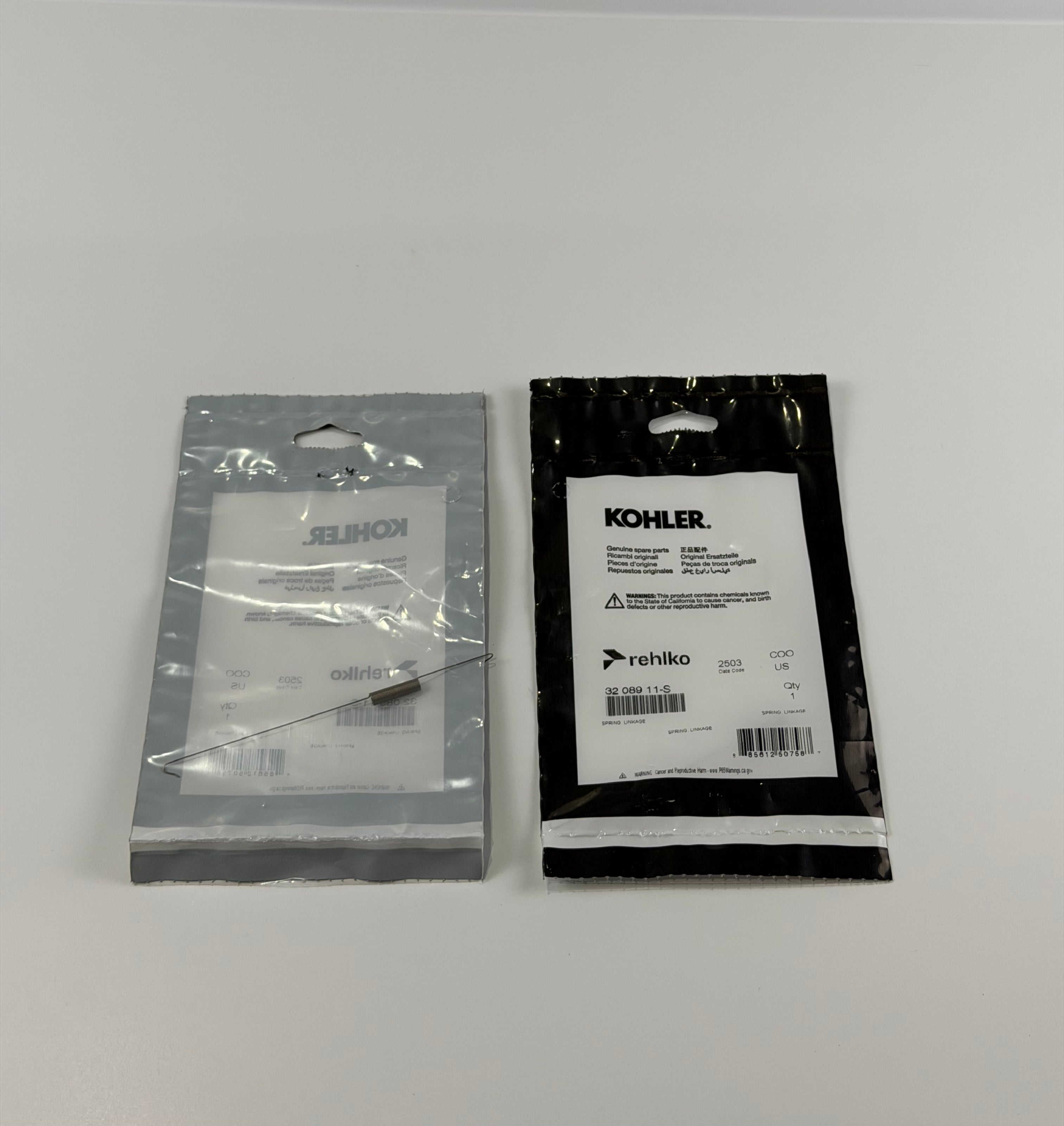 Kohler 32 089 11-S - Spring, Linkage