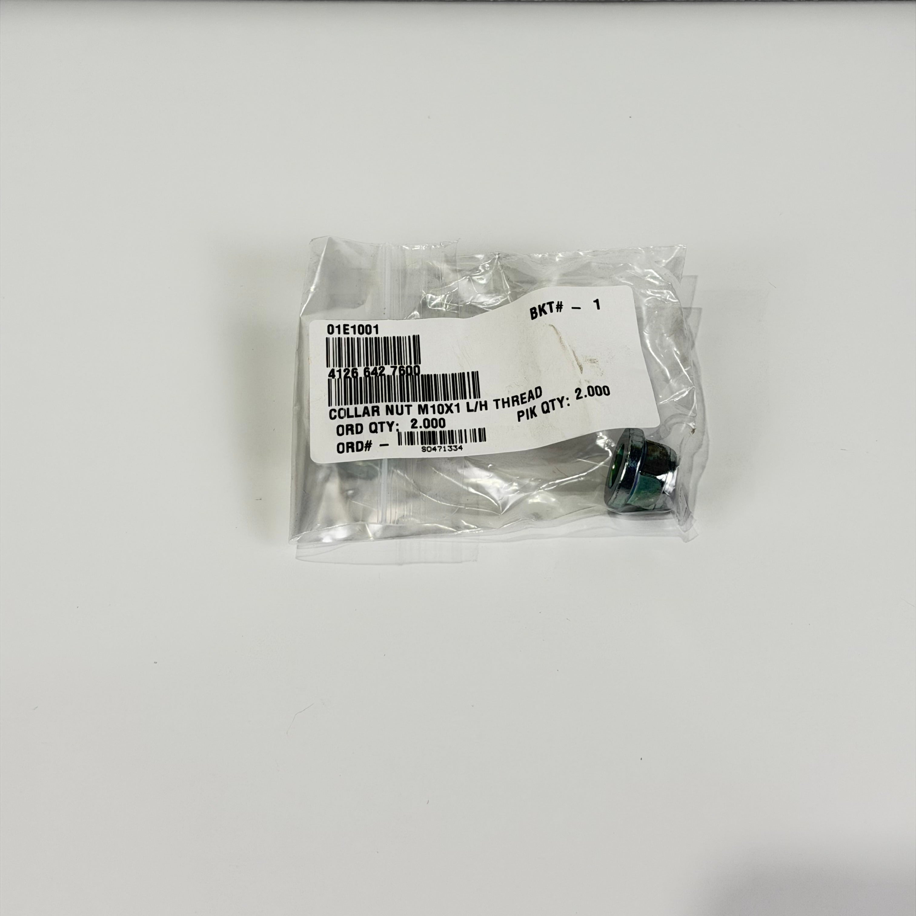 Stihl 4126 642 7600 - COLLAR NUT M10X1 L/H THREAD