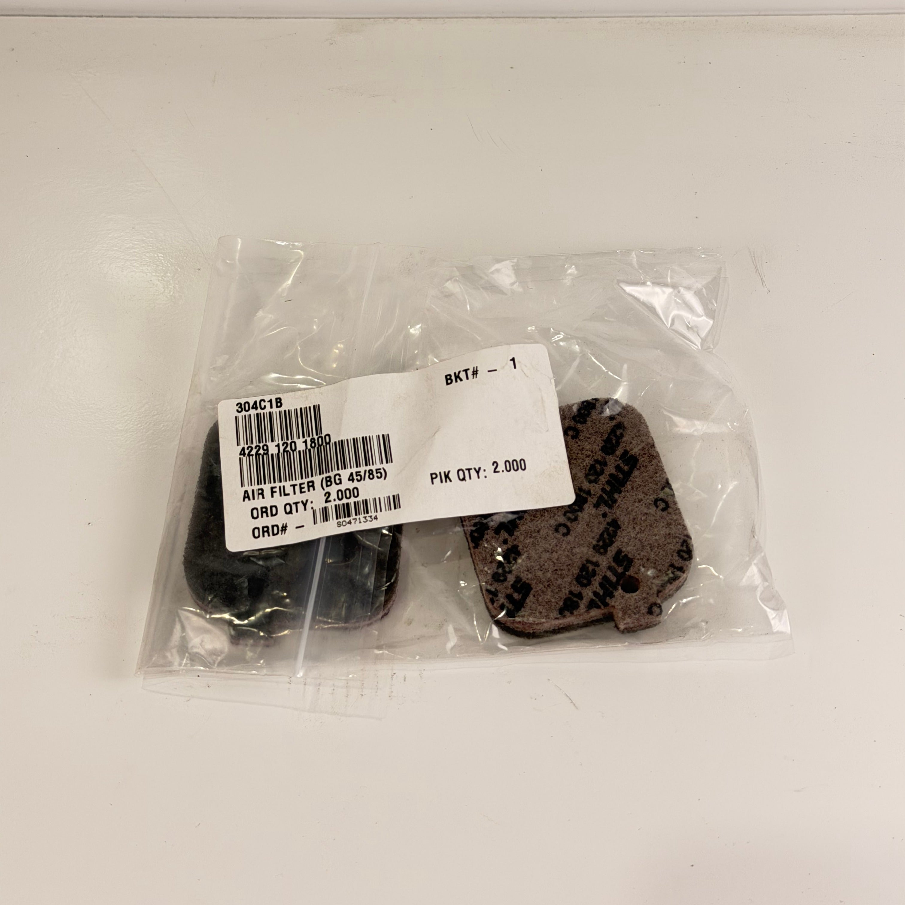 Stihl 4229 120 1800 - AIR FILTER (BG 45/85)