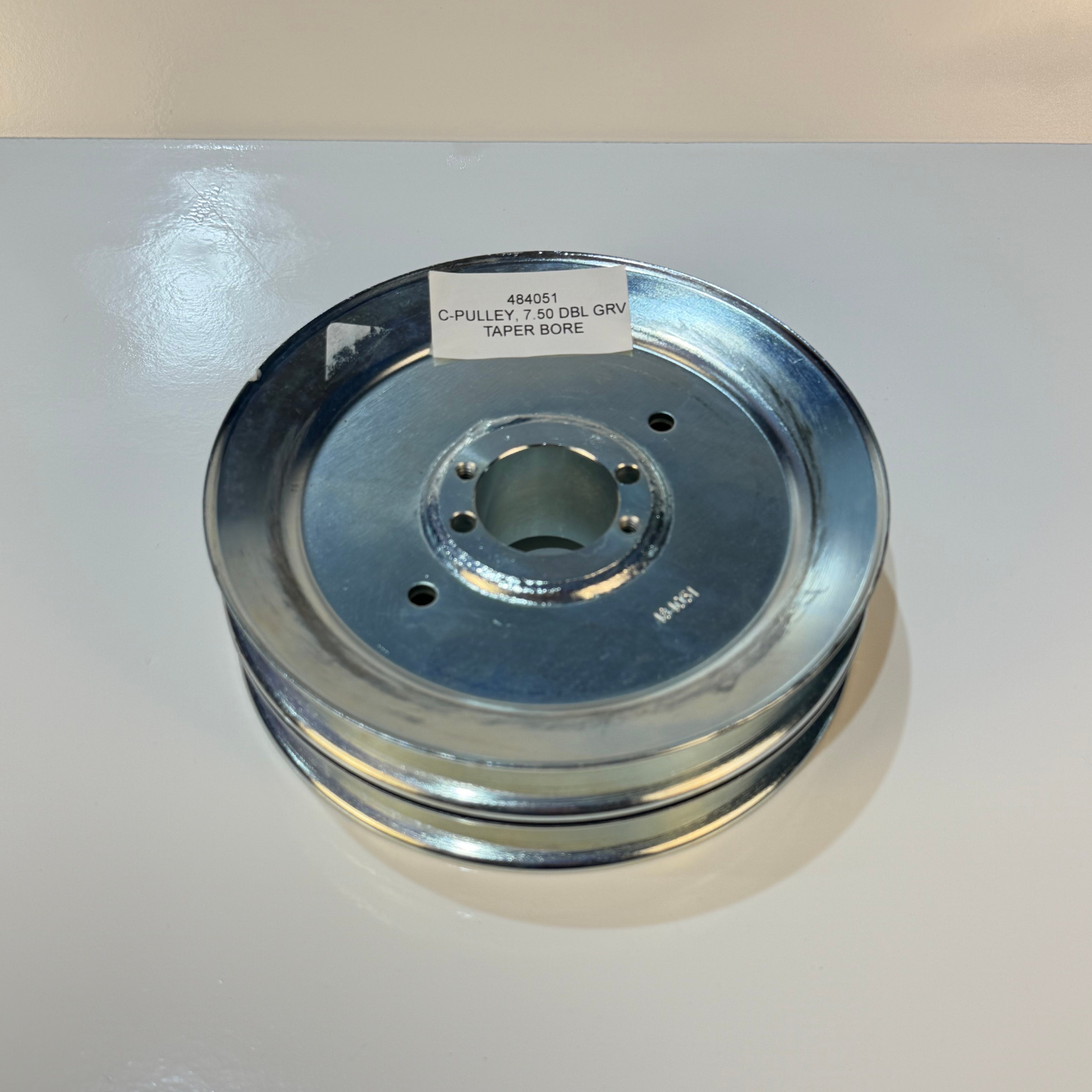 SCAG  484051 - PULLEY 7.50 DBL GRV - TAPER BORE