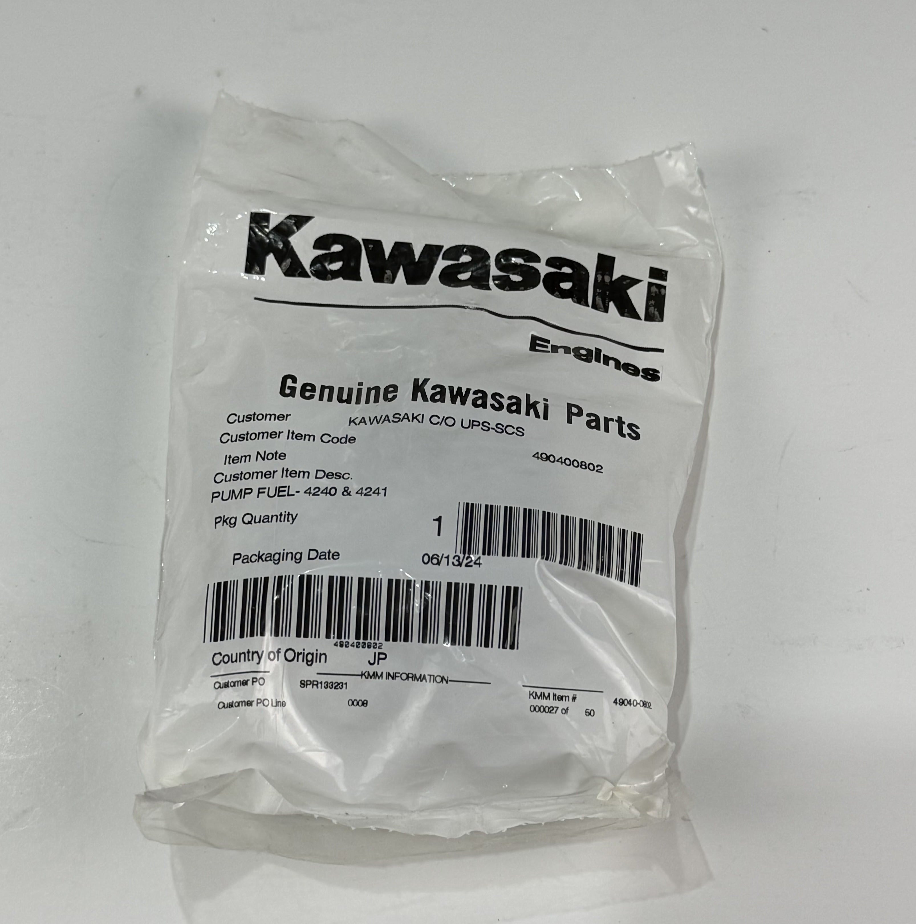 Kawasaki 49040-0802 - Fuel Pump