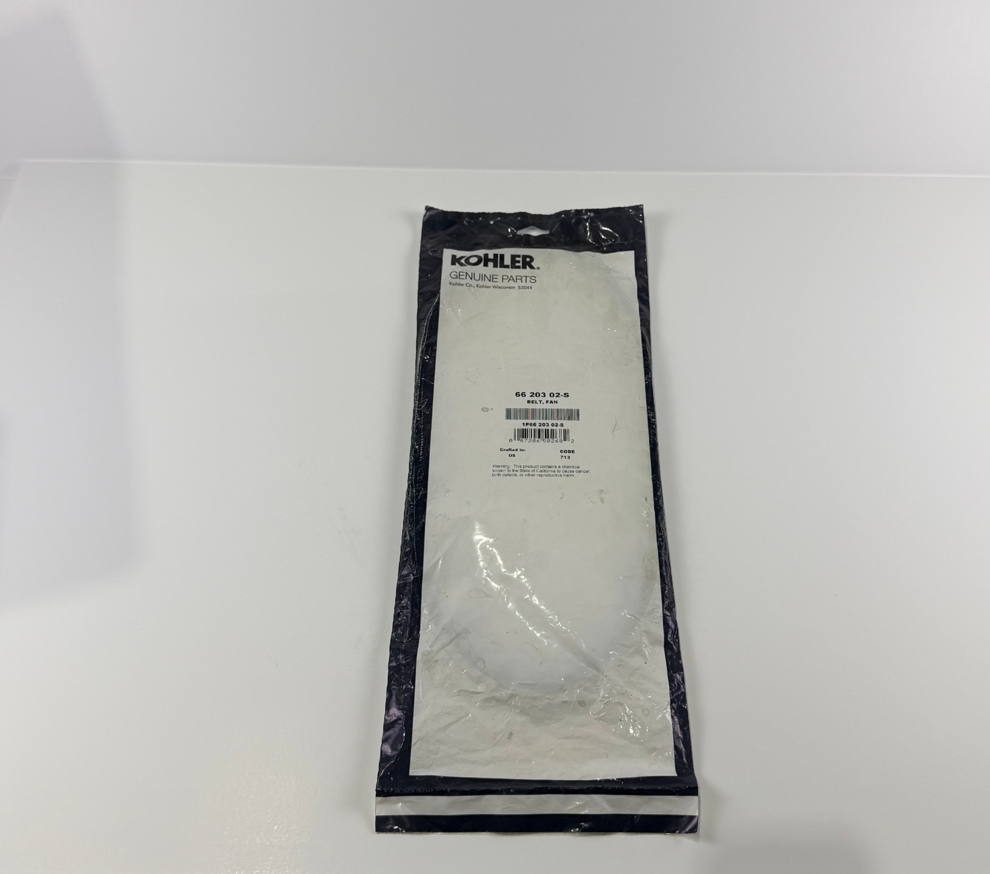 Kohler 66 203 02-S - Fan Belt