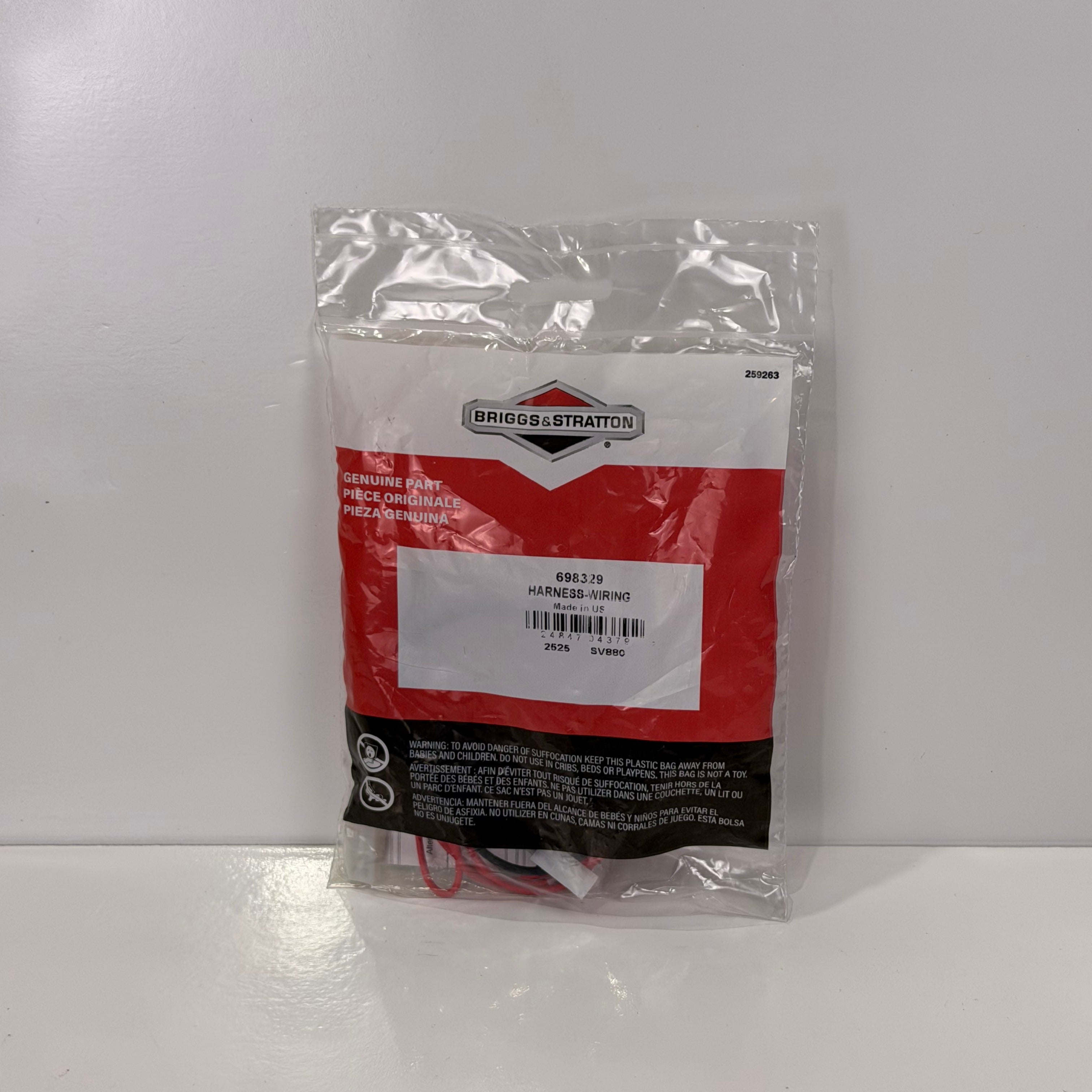 BRIGGS & STRATTON 698329 - WIRING HARNESS