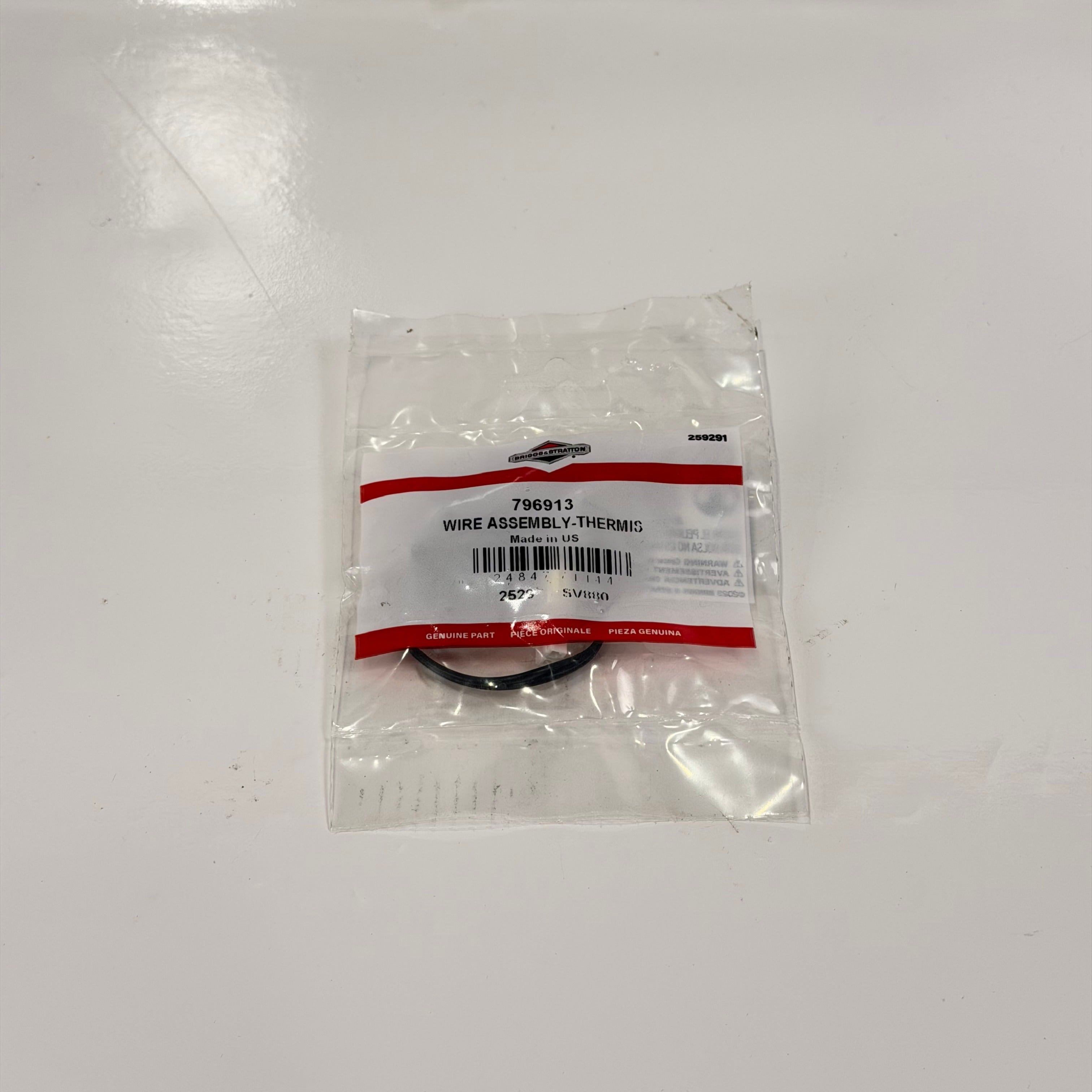 BRIGGS & STRATTON 796913 - WIRING ASSEMBLY, THERMOSTAT