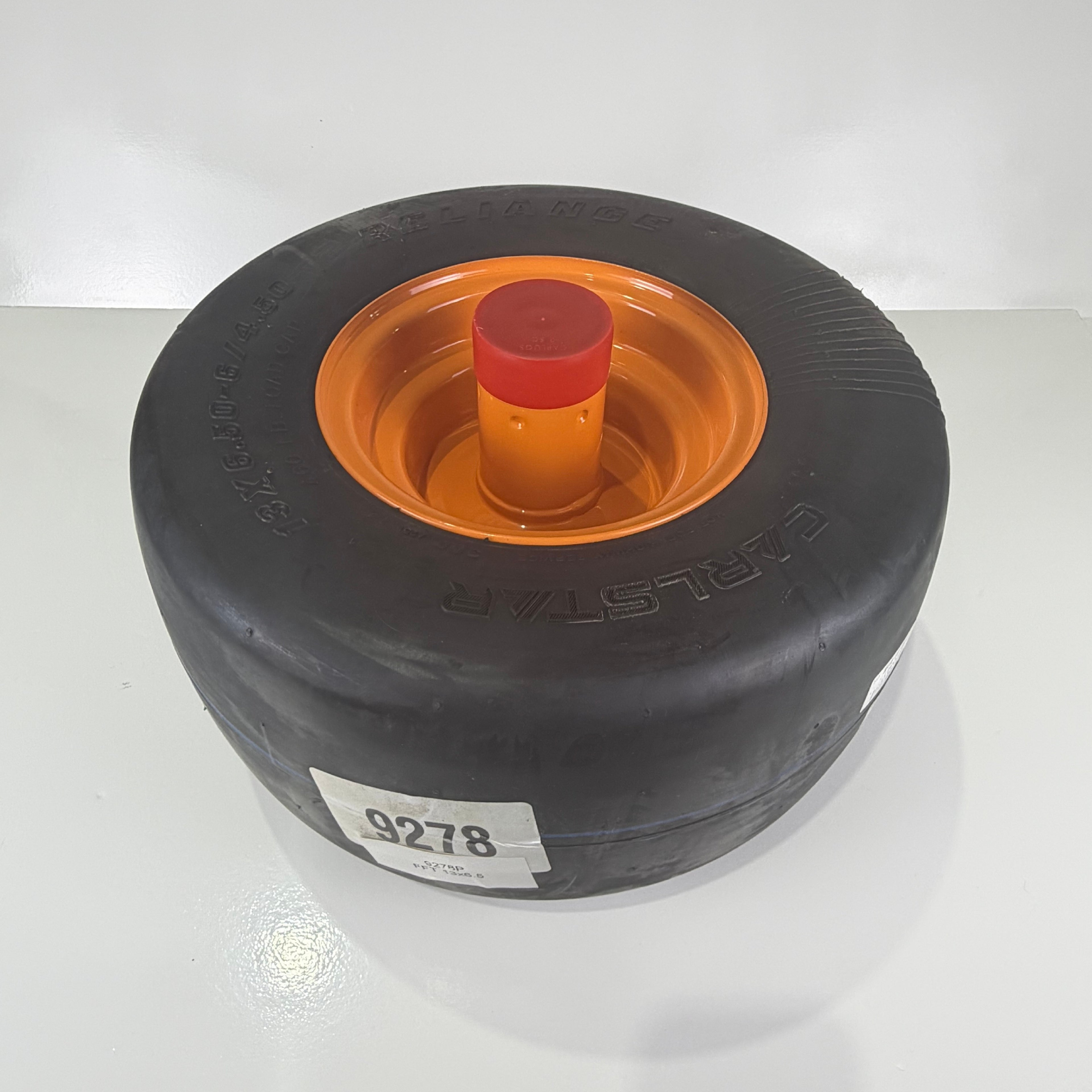 SCAG 9278 - FLAT FREE FRONT CASTER SOLID TIRE 13X6.50-6